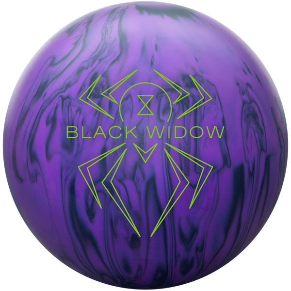 Hammer Black Widow 3.0 Dynasty bowling ball – front view