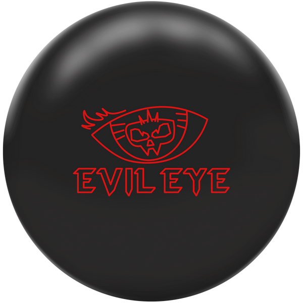 Radical Evil Eye bowling ball – front view
