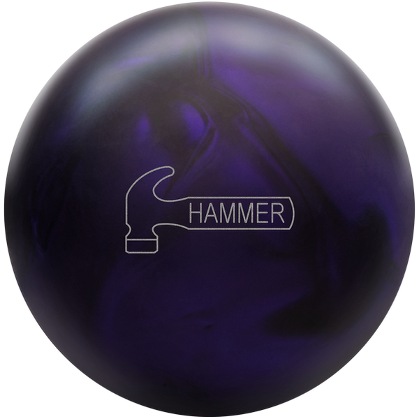 Hammer Purple Pearl Urethane 78D bowling ball – logo detail