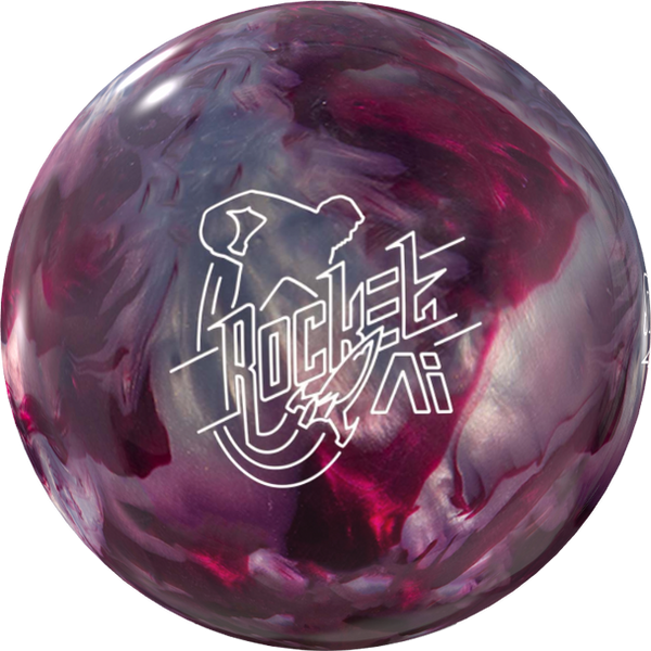 Storm Rocket A.I. bowling ball – front view