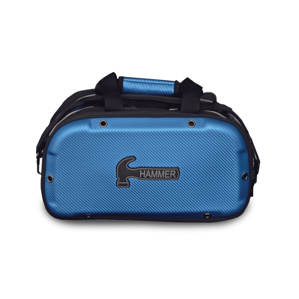Hammer Carbon Shield Double Tote Bowling Bag - Blue Bowling Bag