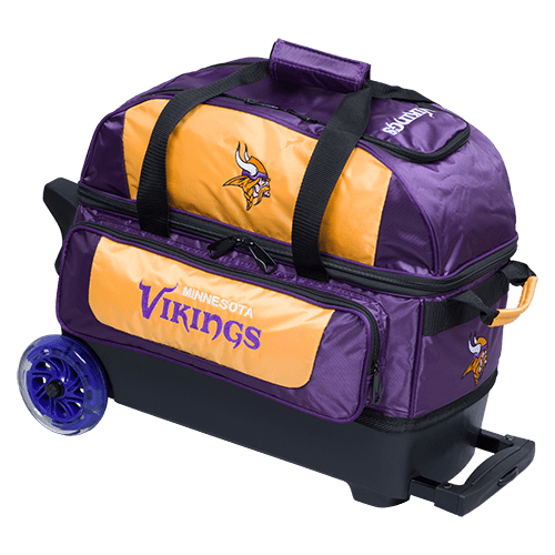 KR Strikeforce NFL Minnesota Vikings 2 Ball Roller Bowling Bag Bowling Bags