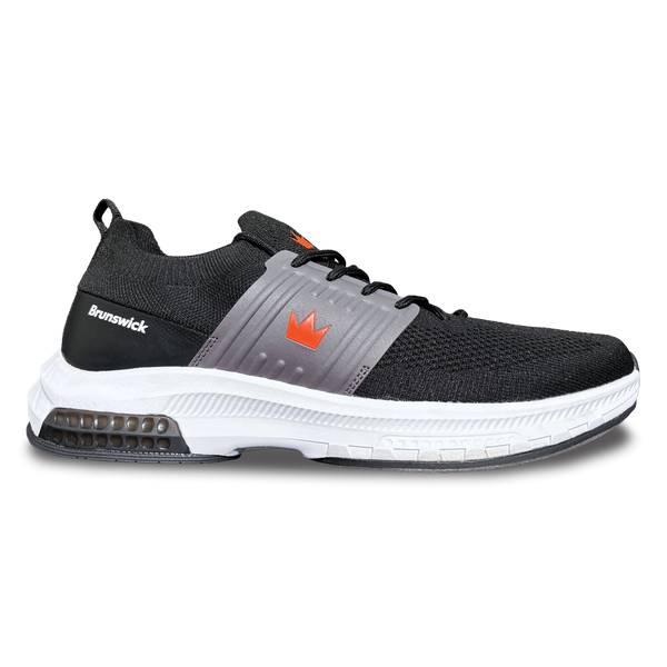 Brunswick Men's Alpha Max Bowling Shoes - Black/Red