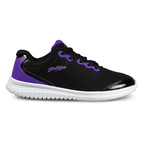 KR Strikeforce Glitz Women's Bowling Shoes - Black/Purple