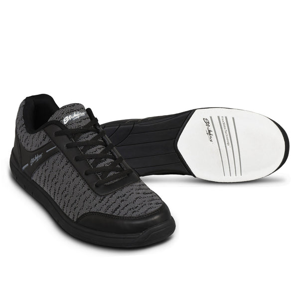 KR Strikeforce Youth Flyer Mesh Bowling Shoes - Black/Steel