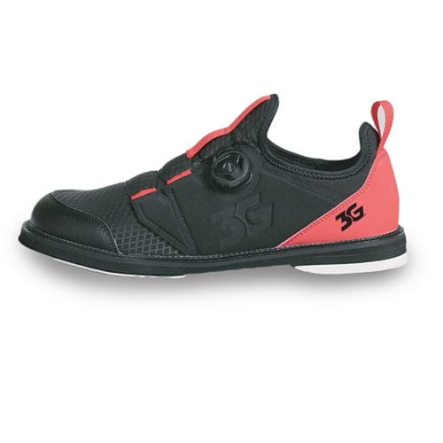 3G Men's Speed Dial Bowling Shoes - Black/Red (Right Hand) - view 1