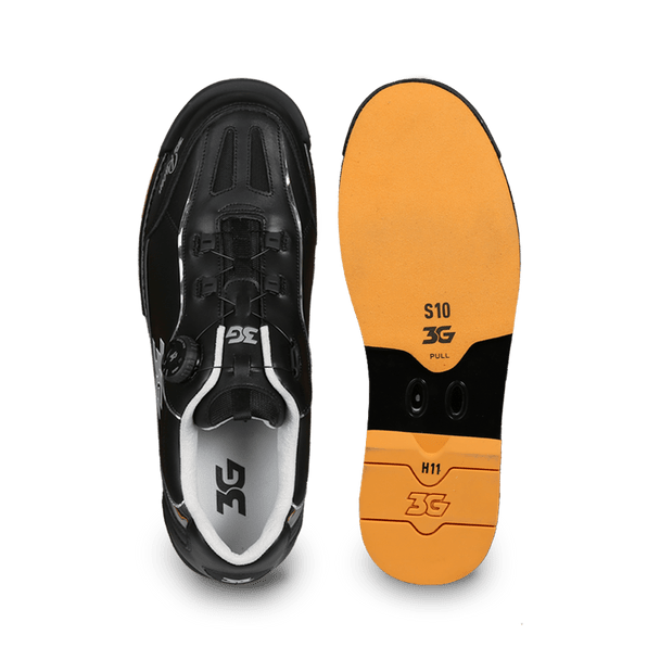 3G Dial Racer Bowling Shoes - Black - Left Handed Bowling Shoes
