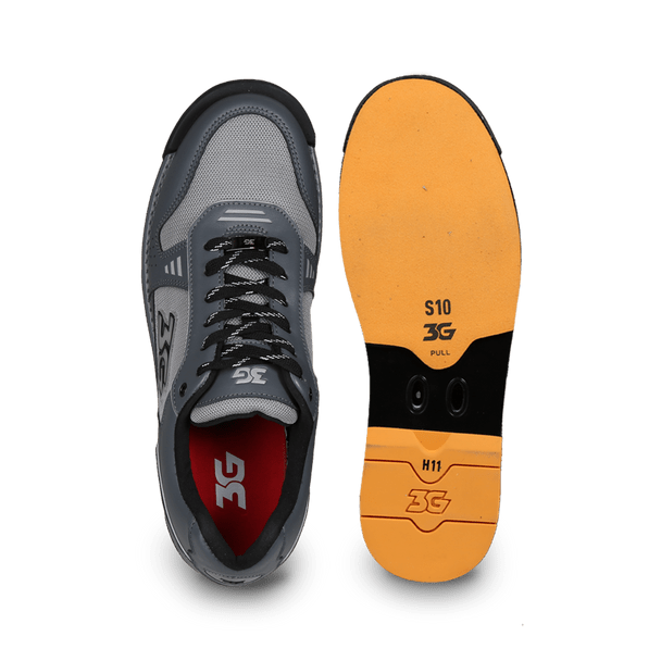 3G Mesh Racer Bowling Shoes - Grey - Right Handed Bowling Shoes