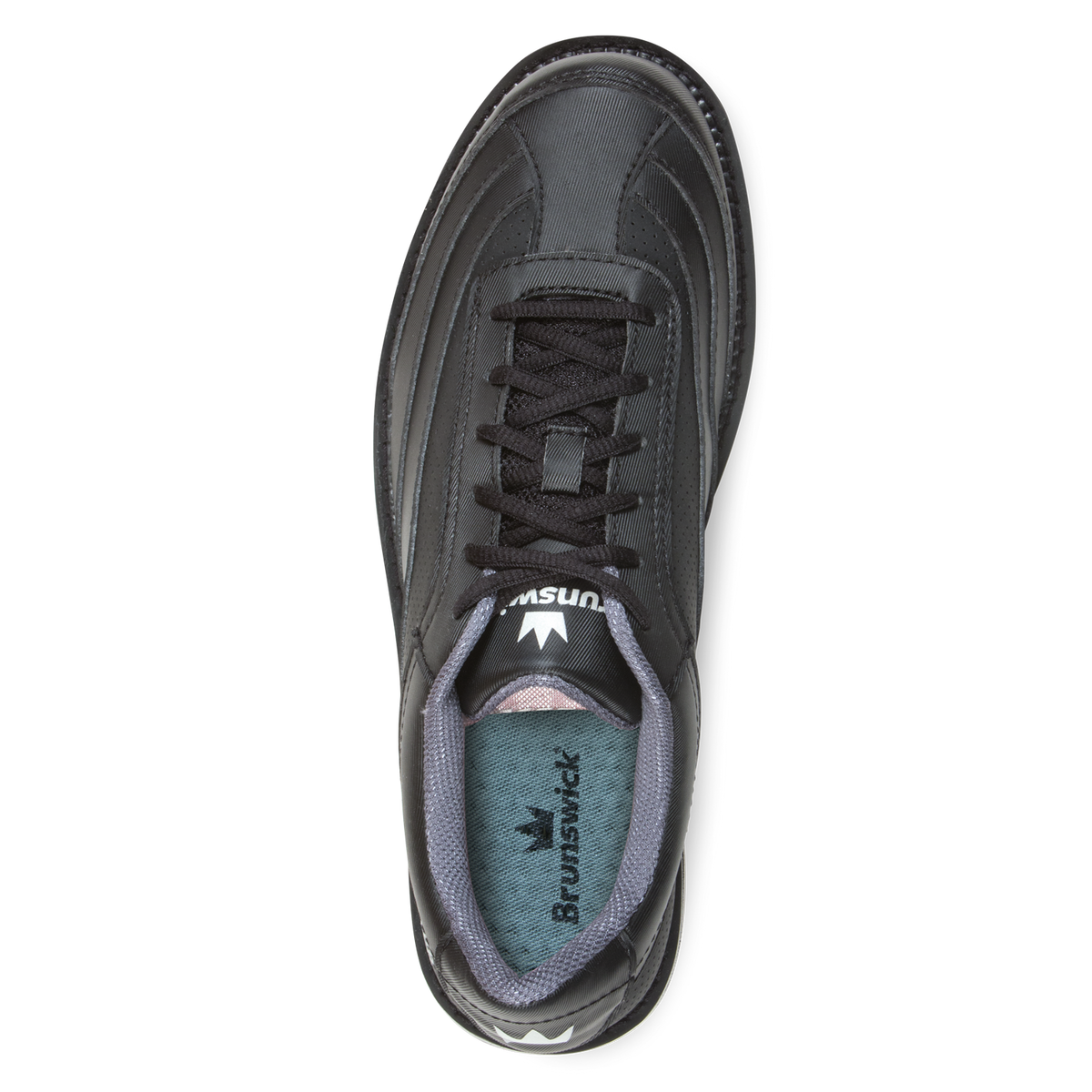 Brunswick Rampage Black Bowling Shoes - Left Hand