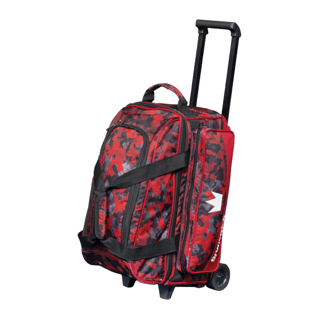 Brunswick Zone Double Roller - Red Chaos