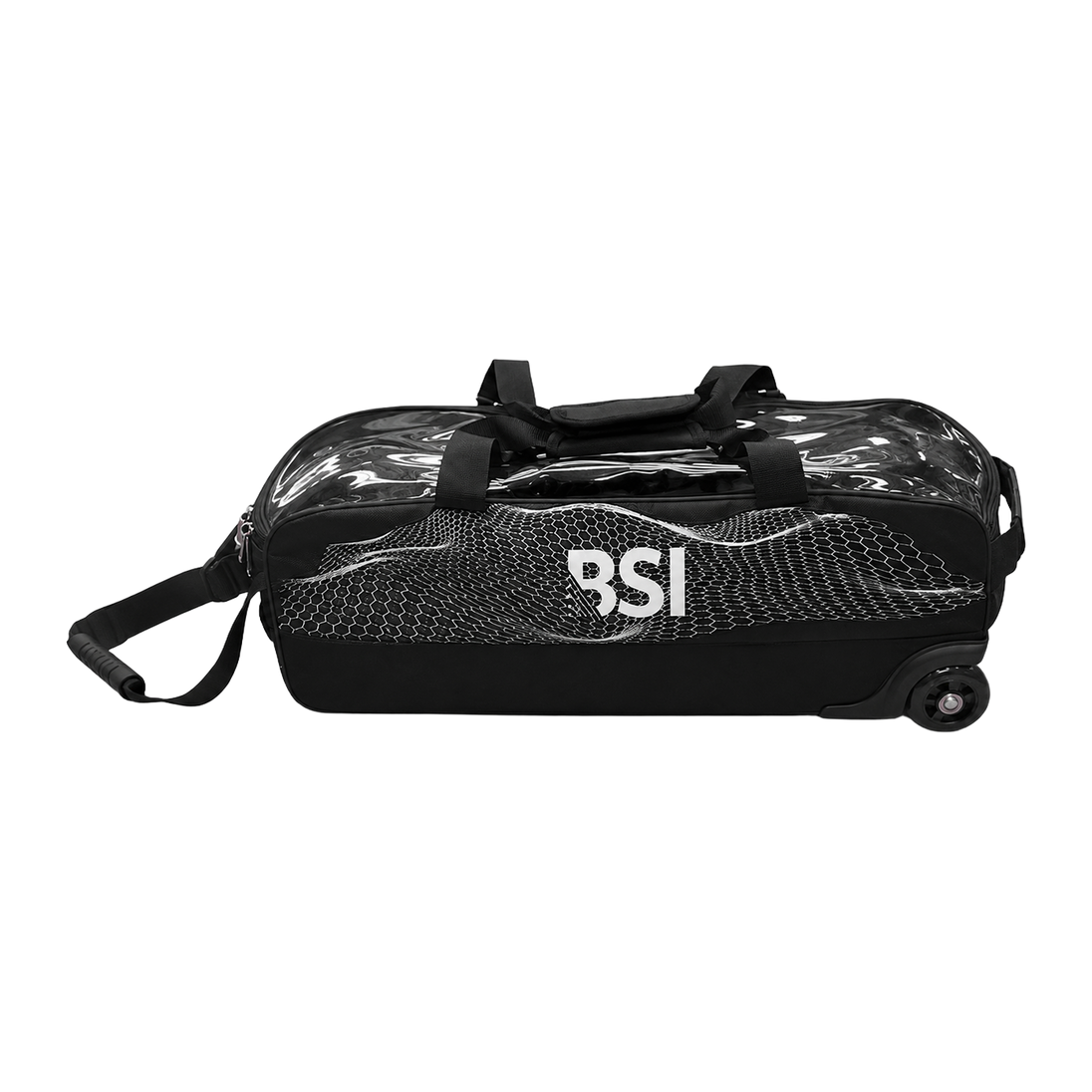 BSI Triple Tote Big Wheel Bowling Bag - Black