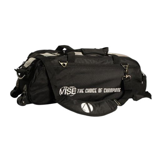 Vise 3-Ball Tote Clear Top - Black