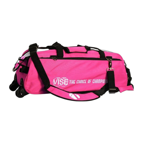 Vise 3-Ball Tote Clear Top - Pink