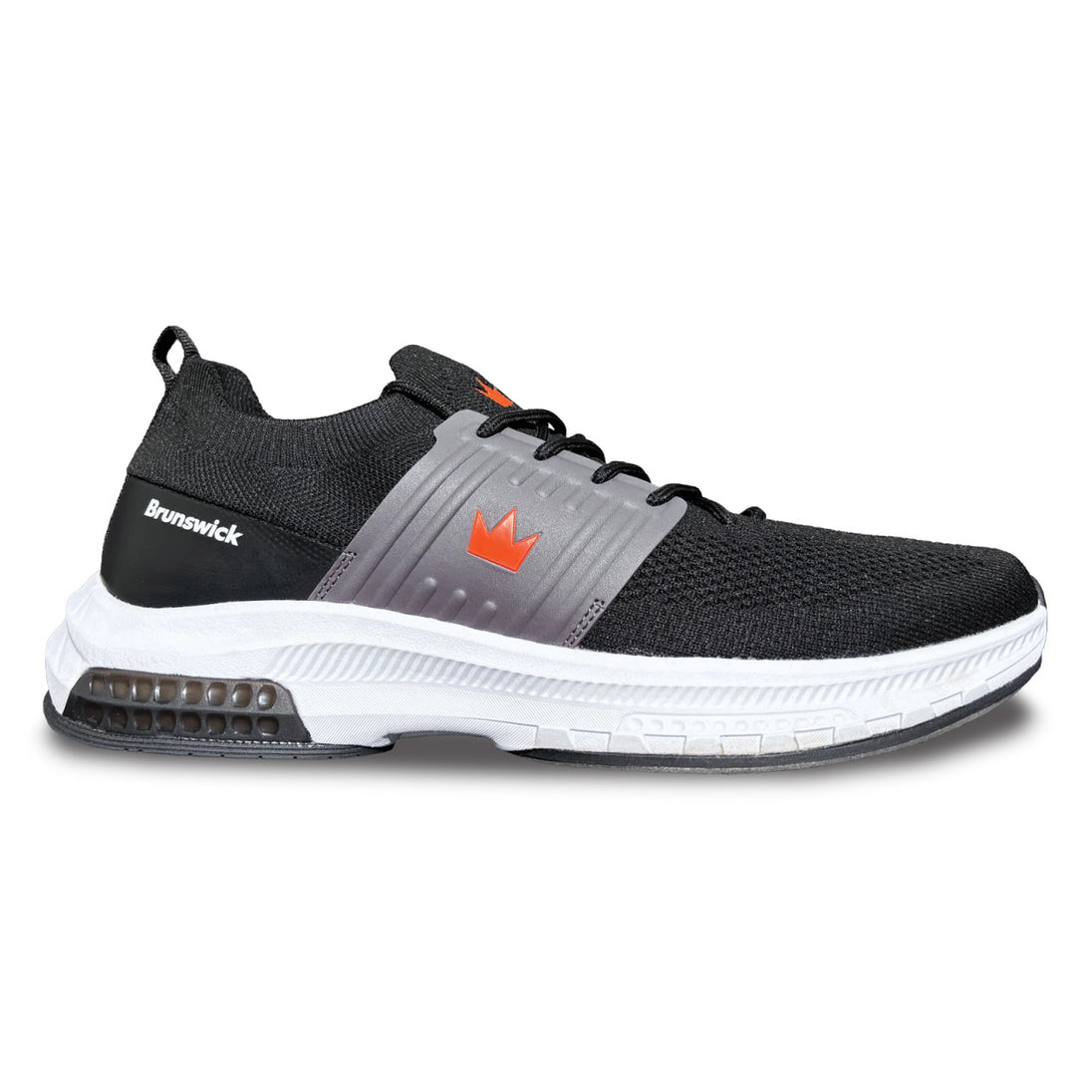 Brunswick Men's Alpha Max Bowling Shoes - Black/Red