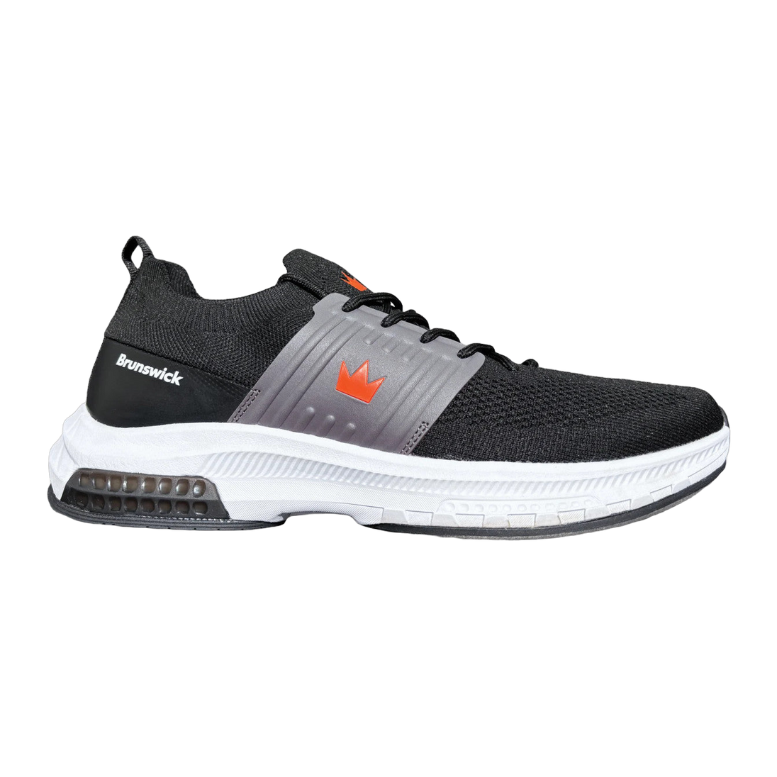Brunswick Men's Alpha Max Bowling Shoes - Black/Red