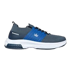 Brunswick Men's Alpha Max Bowling Shoes - Grey/Navy