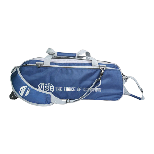 Vise 3-Ball Tote Clear Top - Navy/Silver