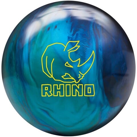 Brunswick Rhino Bowling Ball - Cobalt/Aqua/Teal