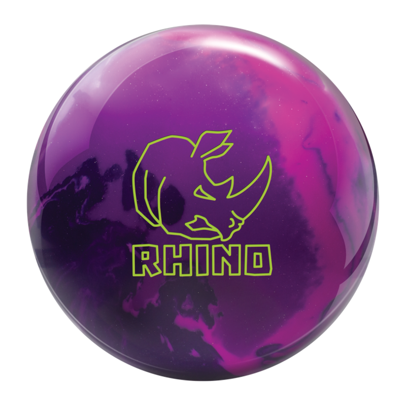 Brunswick Rhino Bowling Ball - Magenta/Purple/Navy