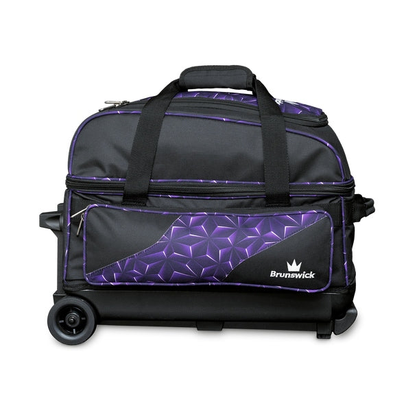 Brunswick Zone Double Roller - Purple Prism