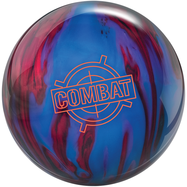 Brunswick Combat bowling ball – front view