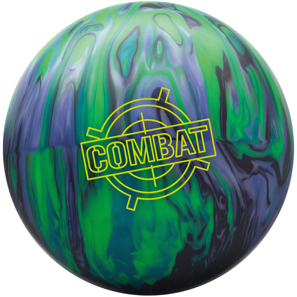 Brunswick Combat Hybrid bowling ball – front view