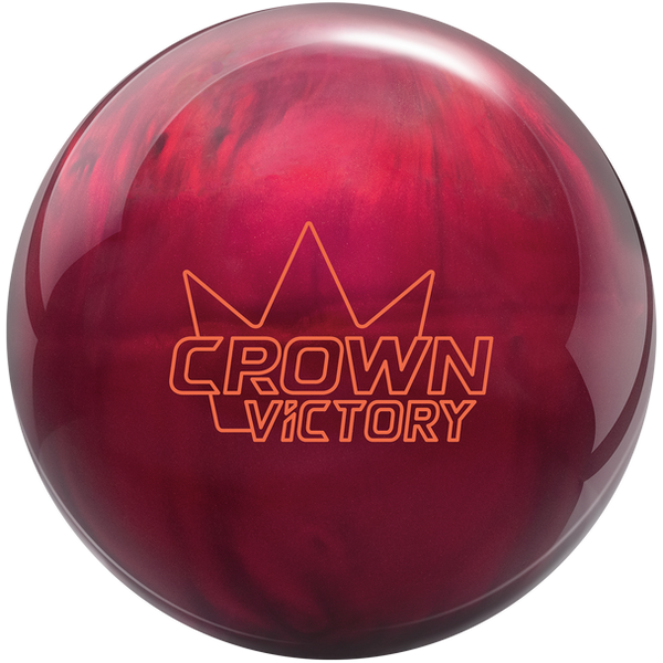 Brunswick Crown Victory Pearl bowling ball – front view