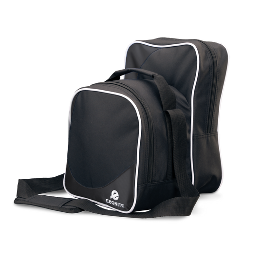Ebonite Compact Shoulder Bag - Black