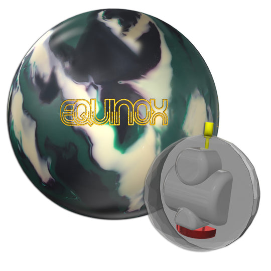 Storm EquinoX Solid Bowling Ball - Dark Green/Black/White