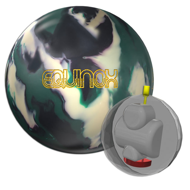 Storm EquinoX Solid Bowling Ball - Dark Green/Black/White