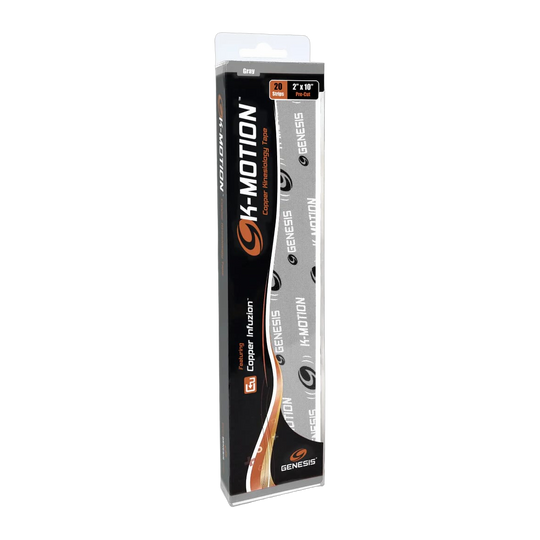 Genesis K-Motion Grey Pre-Cut 2 Inch Strips (20)