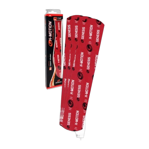 Genesis K-Motion Red Pre-Cut 2 Inch Strips (20)