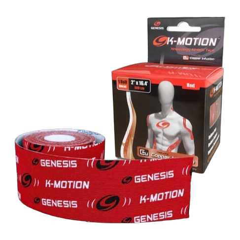 Genesis K-Motion Red 2 Inch Roll