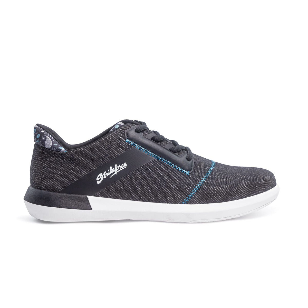 KR Strikeforce Women's Lux Bowling Shoes - Black/Ocean Blue