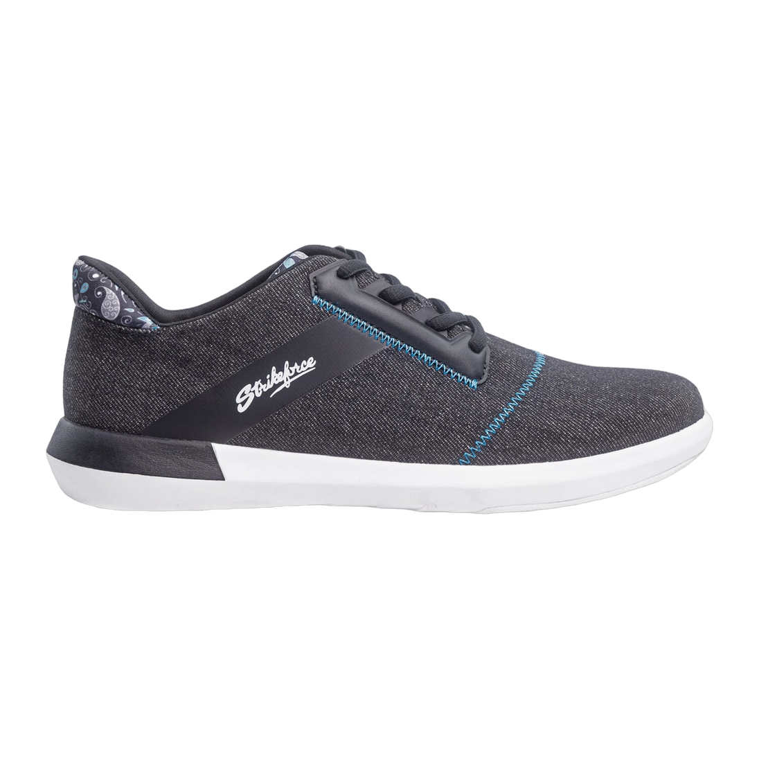 KR Strikeforce Women's Lux Bowling Shoes - Black/Ocean Blue