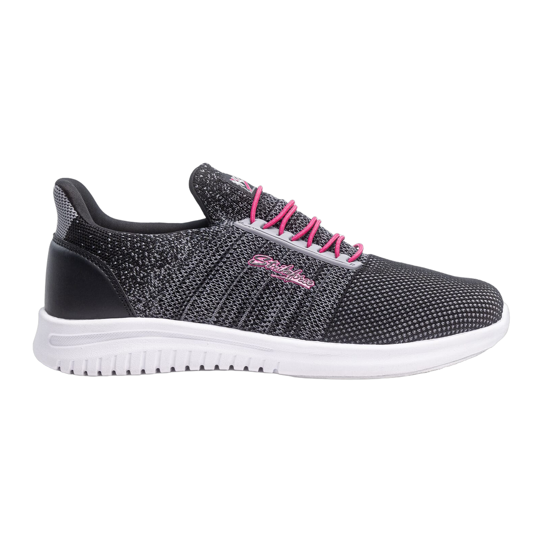 KR Strikeforce Women's Rhythm Bowling Shoes - Dark Grey/Pink