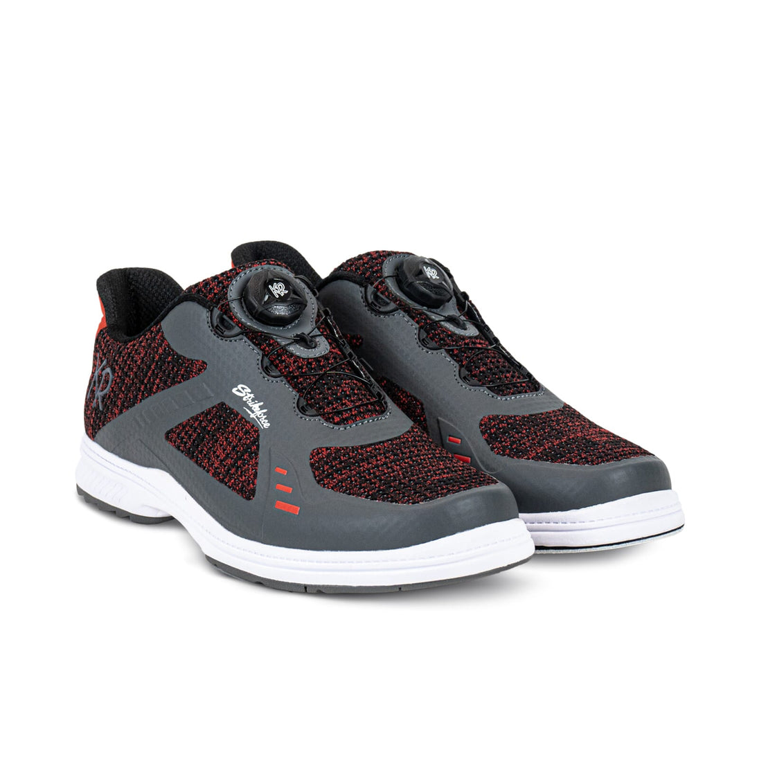 KR Strikeforce Men's Jet FT Bowling Shoes - Black/Red/Grey