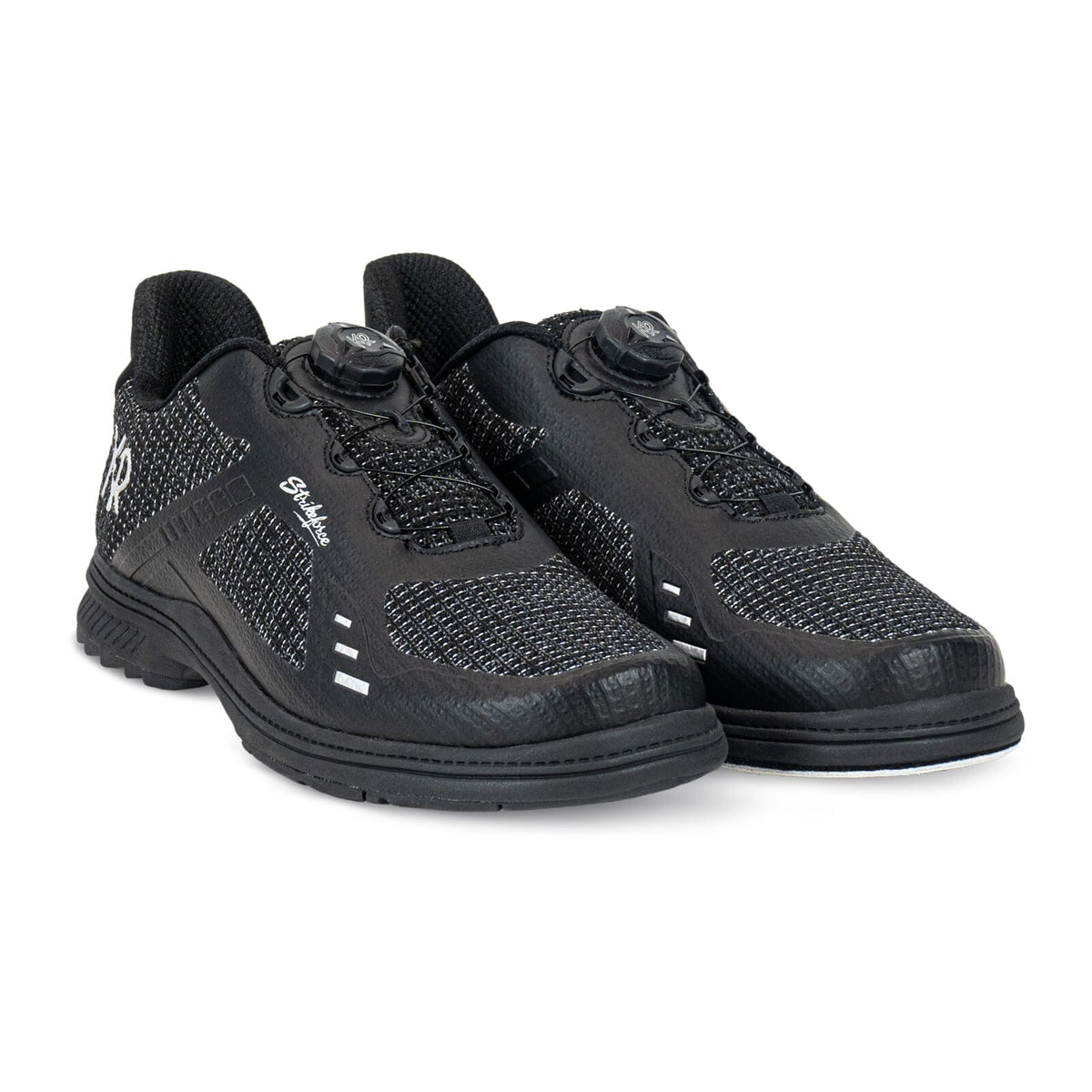KR Strikeforce Men's Jet FT Bowling Shoes - Black/Silver