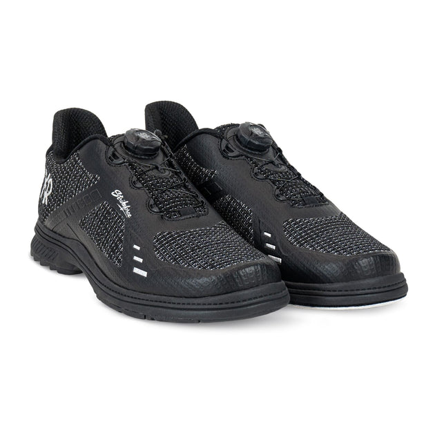 KR Strikeforce Men's Jet FT Bowling Shoes - Black/Silver