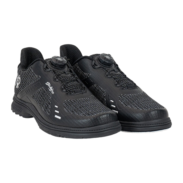 KR Strikeforce Men's Jet FT Bowling Shoes - Black/Silver