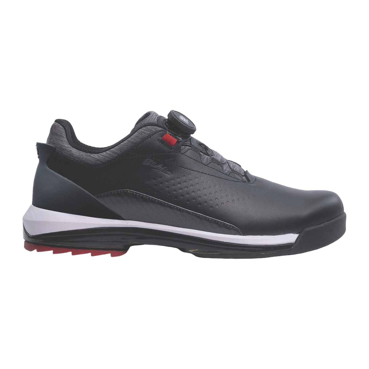 KR Strikeforce TPC Maven bowling shoe lateral view Black/Red