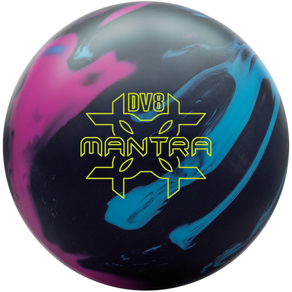 DV8 Mantra Solid bowling ball – front view
