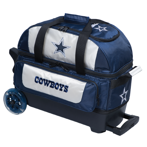 KR Strikeforce NFL Dallas Cowboys 2 Ball Roller Bowling Bag