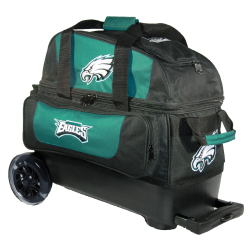 KR Strikeforce NFL Philadelphia Eagles 2 Ball Roller Bowling Bag
