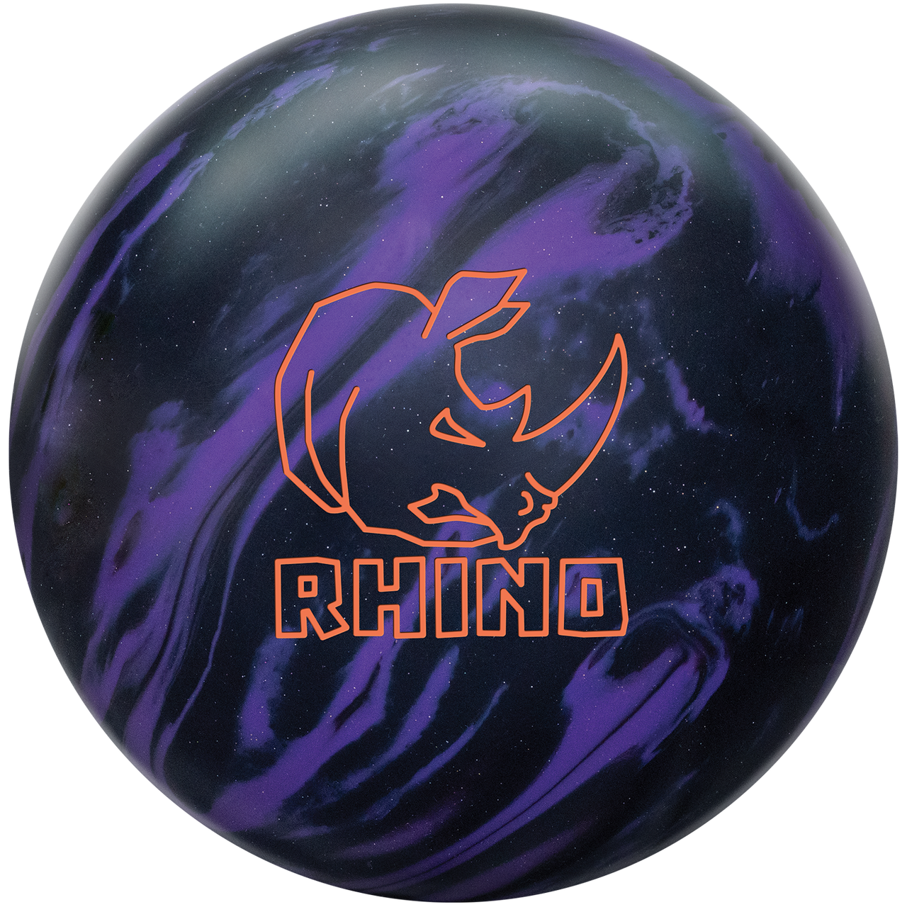 Brunswick Rhino Bowling Ball - Purple/Black