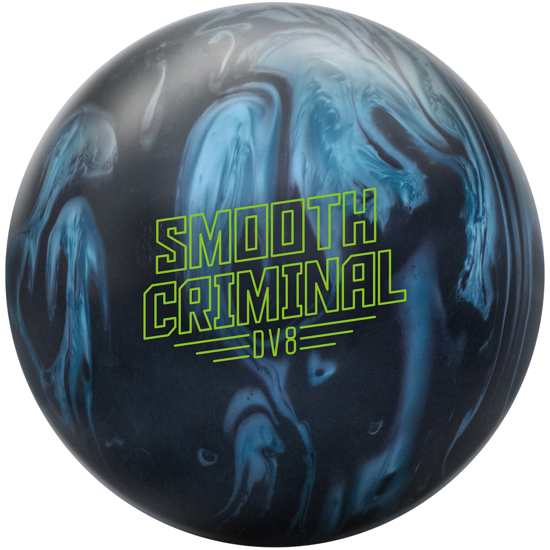 DV8 Smooth Criminal Bowling Ball - Steel Blue/Black