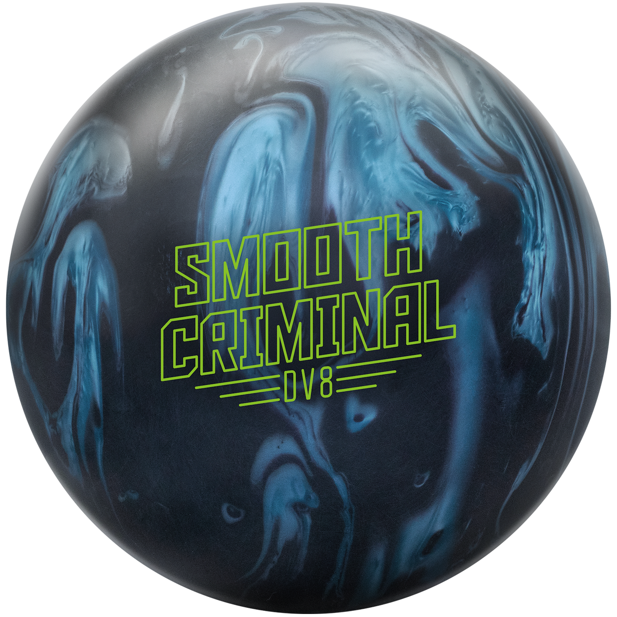 DV8 Smooth Criminal Bowling Ball - Steel Blue/Black
