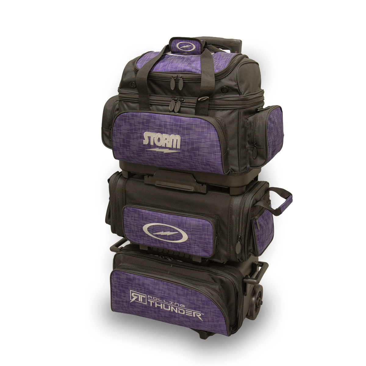 Storm Rolling Thunder 6-Ball - Abstract Purple/Black