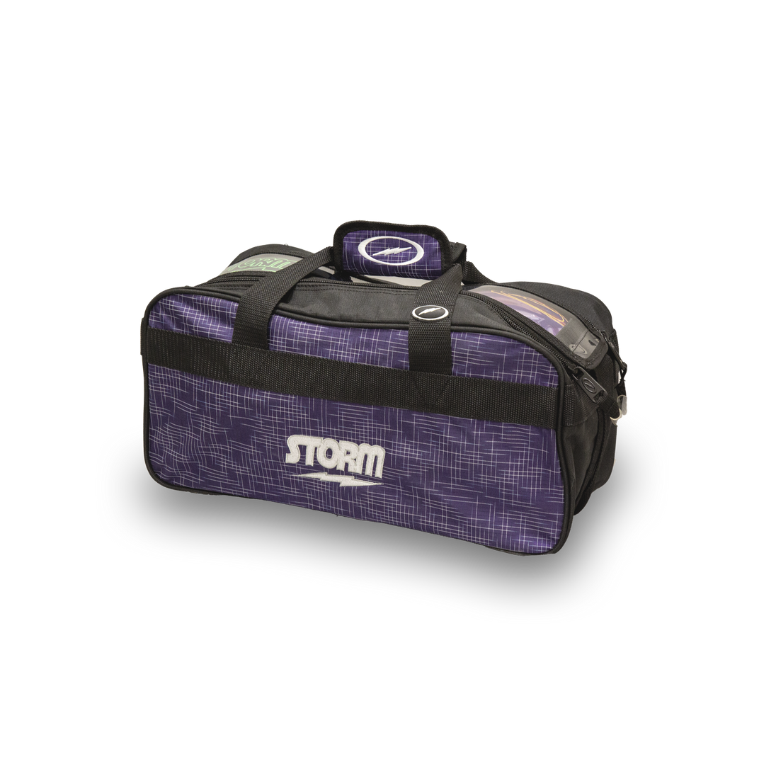Storm 2-Ball Tote - Abstract Purple/Black