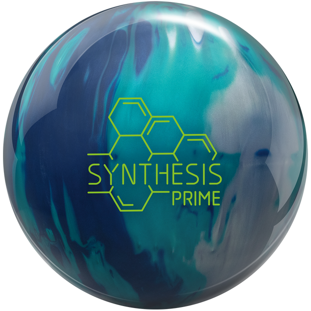 Track Synthesis Prime Bowling Ball - Silver/Blue/Teal